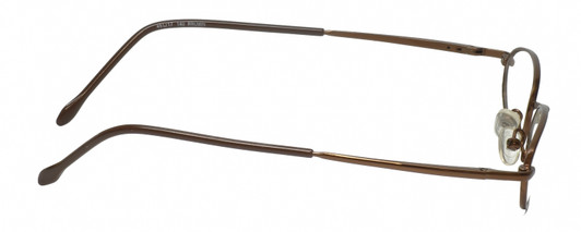 Calabria Trendsetter 20 Brown Designer Blue Light Blocking Reading Glasses 45mm