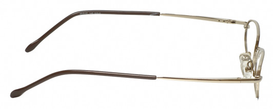 Calabria Trendsetter 20 KIDS SMALL 45mm Designer Blue Light Reading Glasses Gold