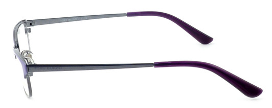 Side View of Valerie Spencer 9204 Designer Blue Light Blocking Reading Glasses in Ruby 47mm N Side View of Valerie Spencer 9204 Designer Blue Light Blocking Reading Glasses in Ruby 47mm N