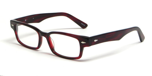 Calabria Viv 7002 Designer Blue Light Blocking Reading Glasses in Red Tortoise N