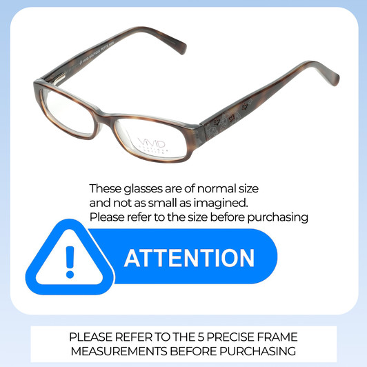 Calabria Viv Kids 6005 Designer Blue Light Blocking Reading Glasses Brown Green