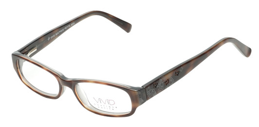 Calabria Viv Kids 6005 Designer Blue Light Blocking Reading Glasses Brown Green
