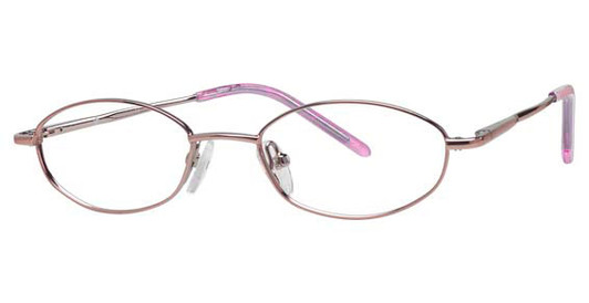 Calabria Viv Kids Zaps 9 Designer Blue Light Blocking Reading Glasses in Pink Ne