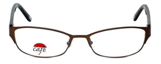 Silver Dollar Progressive Lens Blue Light Reading Glasses Café 3152 Camel 52mm