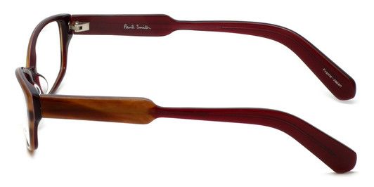 Side View of Ralph Lauren Progressive Lens Blue Light Reading Glasses RL6099B-5310 Red 51mm