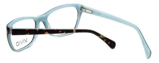 Close up View of Whims Designer Progressive Lens Blue Light Glasses TR5885AK Tortoise Pink 50mm