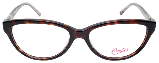 Front View of Wiley-X Contour Progressive Blue Light Glasses Gloss-Black-Brown-Stripe WSCON05