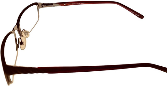Jones New York Designer Eyeglasses J469 in Red 53mm :: Custom Left & Right Lens Jones New York Designer Eyeglasses J469 in Red 53mm :: Custom Left & Right Lens