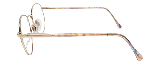 Calabria Designer Round/Oval Reading Glasses Fundamental Lavender 52mm Made in Italy :: Custom Left & Right Lens