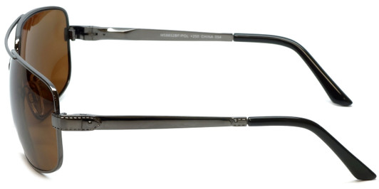 Gun-Metal with Amber Lens