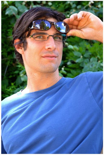 Jonathan Paul Fitovers Timeless Large Polarized Sunglasses Tan Pearl Gold&Grey