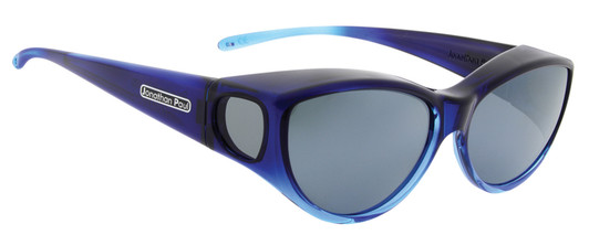 Jonathan Paul Fitovers Ikara Medium Polarized Over Sunglasses in Blue Fade&Grey Jonathan Paul Fitovers Ikara Medium Polarized Over Sunglasses in Blue Fade&Grey