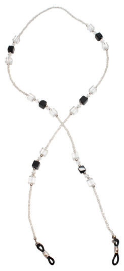 Calabria Fashion Eyeglass/Sunglass Chain Beads/Crystals 24" inch 8 Color Options
