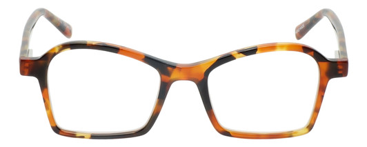 Front View of Eyebobs Sparkler Women Reading Glasses Light Tort Havana Brown Gold Crystal 49mm