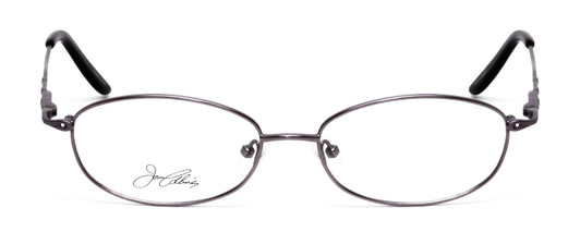 Front View of Joan Collins JC9810-LIL Women Oval Designer Reading Glasses in Lilac Purple 51mm