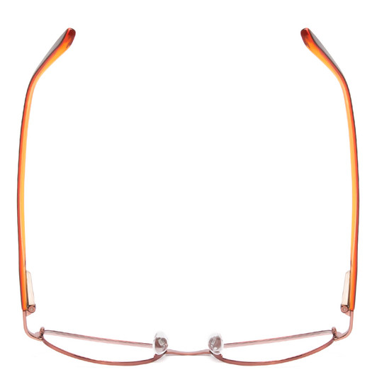 Top View of Valerie Spencer VS9130-WI Women Cateye Designer Reading Glasses in Wine Red 51mm