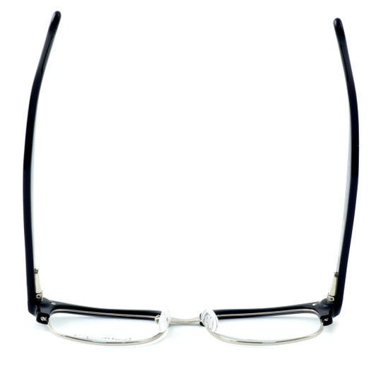 Ernest Hemingway Designer Blue Light Blocking Glasses 4629 Gloss Black & Silver