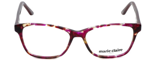 Front View of Marie Claire Designer Blue Light Blocking Glasses MC6202-LAV Lavender Mix 52mm
