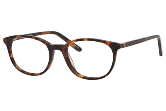 Front View of Ernest Hemingway Designer Blue Light Blocking Glasses 4677 in Tortoise Oval 49mm