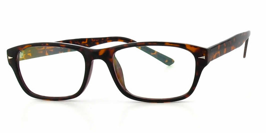 Profile View of Calabria Soho by Vivid 95 Designer Progressive Blue Light Glasses Dark Tortoise Profile View of Calabria Soho by Vivid 95 Designer Progressive Blue Light Glasses Dark Tortoise