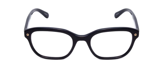 Front View of Coach HC6094 Women Cateye Designer Designer Reading Glasses Gloss Navy Blue 54mm