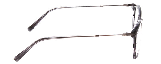 Side View of Jones New York J531 Unisex Oval Designer Reading Glasses Grey Marble Fade 51 mm