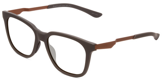 Profile View of Smith Optics Roam Designer Reading Eye Glasses in Matte Gravy Grey Unisex Classic Full Rim Acetate 53 mm