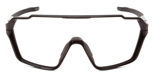 Smith Shift Wrap Semi-Rimless Sunglasses in Black/PC Gray  PLUS Clear LENS 99 mm