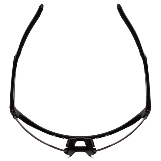 Bolle Lightshifter XL Wrap Designer Sunglasses in Matte Black/Clear Silver 144mm