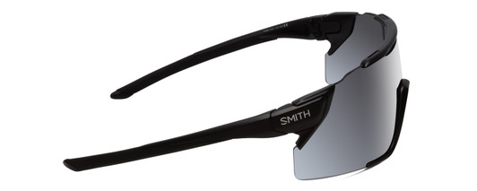 Smith Attack MAG MTB Wrap Rimless Sunglass Black/CP Platinum Mirror/Amber 172 mm