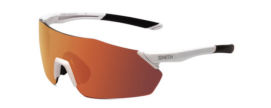 Smith Reverb Sunglasses Matte White/ChromaPop Red Mirror