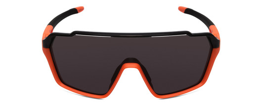 Smith Shift MAG Semi-Rimless Sunglasses Black Cinder Brown Orange/CP&Clear 136mm
