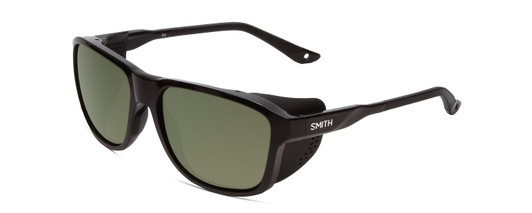 Smith Embark Unisex Wrap Sunglass Gloss&Black/ChromaPop Polarized Gray Green 58mm