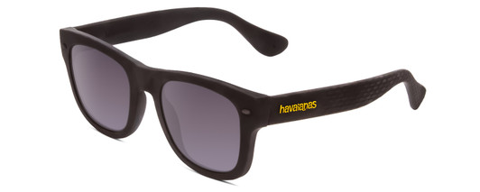 Havaianas PARATY/M Unisex Classic Designer Sunglasses in Matte Black & Grey 50mm