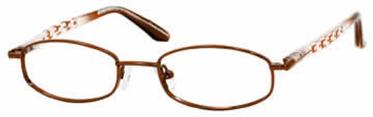 Seventeen 5331 in Brown Designer Eyeglasses :: Custom Left & Right Lens Seventeen 5331 in Brown Designer Eyeglasses :: Custom Left & Right Lens