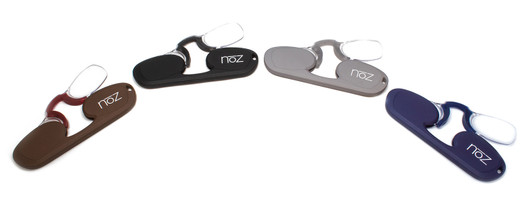 Noz Armless Nose Resting Reading Glasses&Case For Men&Women Compact Pocket Size Group Photo 2