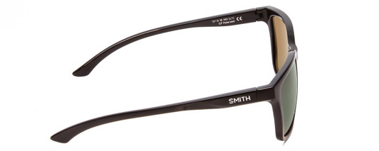 Smith Optic Shoutout Retro Sunglasses Gloss Black/ChromaPop Polarized Gray Green