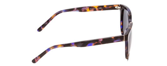 Side View of Ernest Hemingway H4737 Unisex Cateye Sunglasses in Blue Brown Tortoise&Grey 55mm