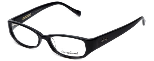 Lucky Brand Designer Eyeglasses Sadie in Black Sparkle :: Custom Left & Right Lens