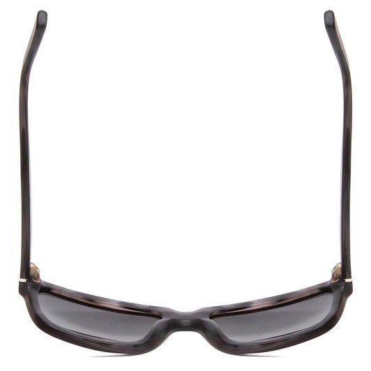Top View of Vivid 789S Unisex Classic Designer Sunglasses Matte Gray Black Marble/Smoke 57mm