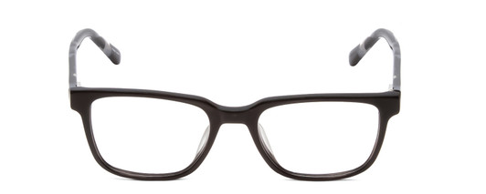 Front View of Ernest Hemingway H4831 Unisex Designer Eyeglasses in Black/Grey Blue Marble 50mm