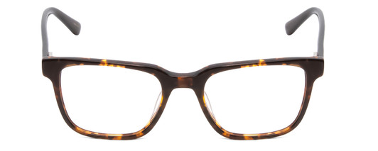 Front View of Ernest Hemingway H4831 Unisex Eyeglasses Brown Yellow Tortoise/Gloss Black 50mm