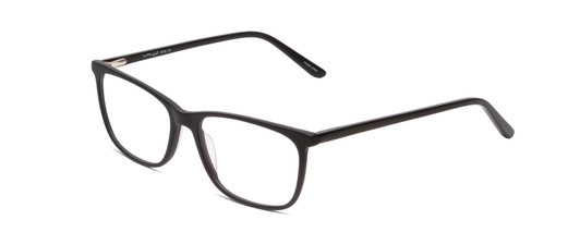 Profile View of Ernest Hemingway H4848 Unisex Cateye Designer Eyeglasses Matte/Gloss Black 54 mm