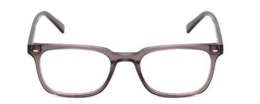 Front View of Ernest Hemingway H4854 Designer Bi-Focal Prescription Rx Eyeglasses in Grey Smoke Crystal  Unisex Cateye Full Rim Acetate 51 mm