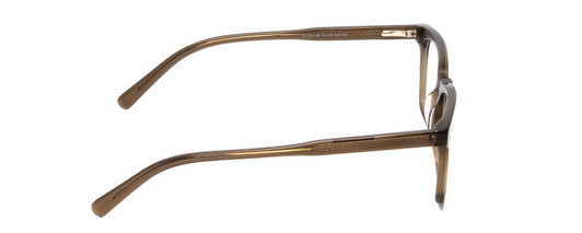 Side View of Ernest Hemingway H4854 Unisex Cateye Eyeglasses in Green Grey Crystal Smoke 51mm