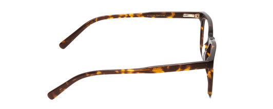 Side View of Ernest Hemingway H4854 Unisex Cateye Eyeglasses Brown Gold Auburn Tortoise 51 mm