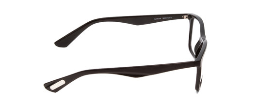 Side View of Ernest Hemingway H4857 Unisex Cateye Designer Eyeglasses Shiny Gloss Black 56 mm