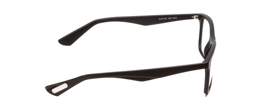 Side View of Ernest Hemingway 4857 Unisex Cateye Acetate Designer Eyeglasses Matte Black 53mm
