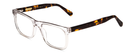Profile View of Ernest Hemingway 4861 Unisex Cateye Eyeglasses Clear Crystal/Brown Tortoise 55mm