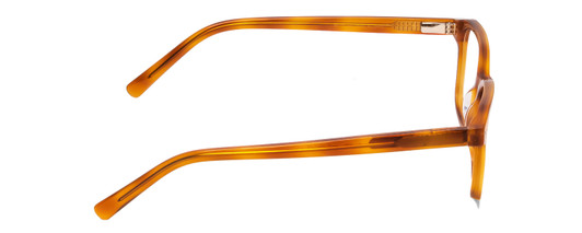 Side View of Ernest Hemingway H4867 Unisex Cateye Eyeglasses Demi-Tortoise Blonde/Silver 50mm